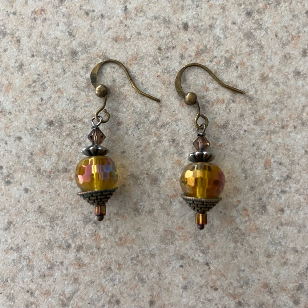 Vintage Beaded Earrings